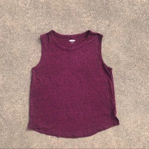 Old Navy maroon tank top!